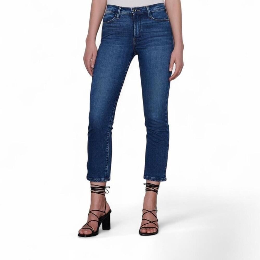 FRAME Size 25 Le High Straight Organic Degradable Jeans Earthbound Skinny Jeans